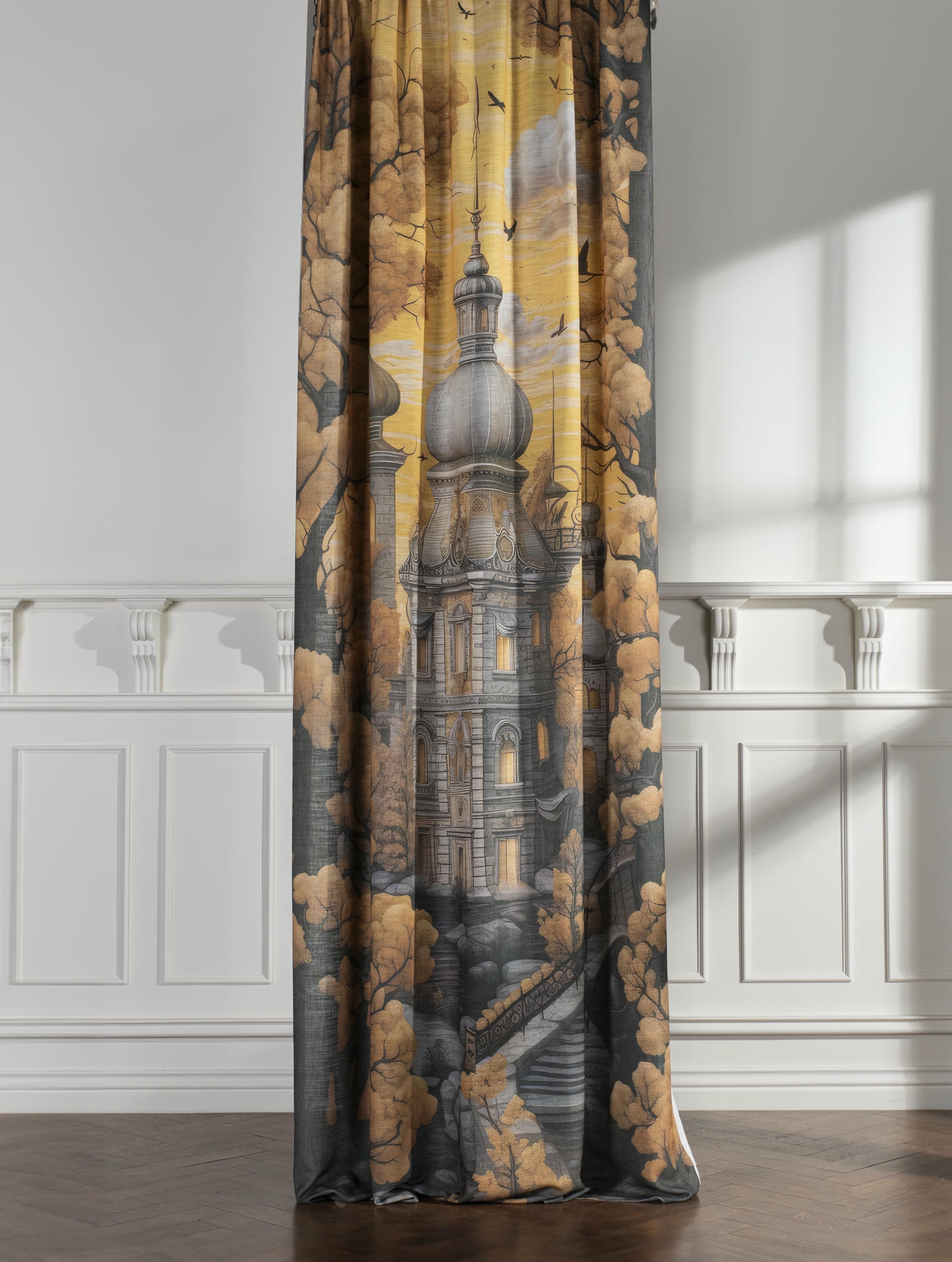 Printed Decorative Curtains gallery image 50