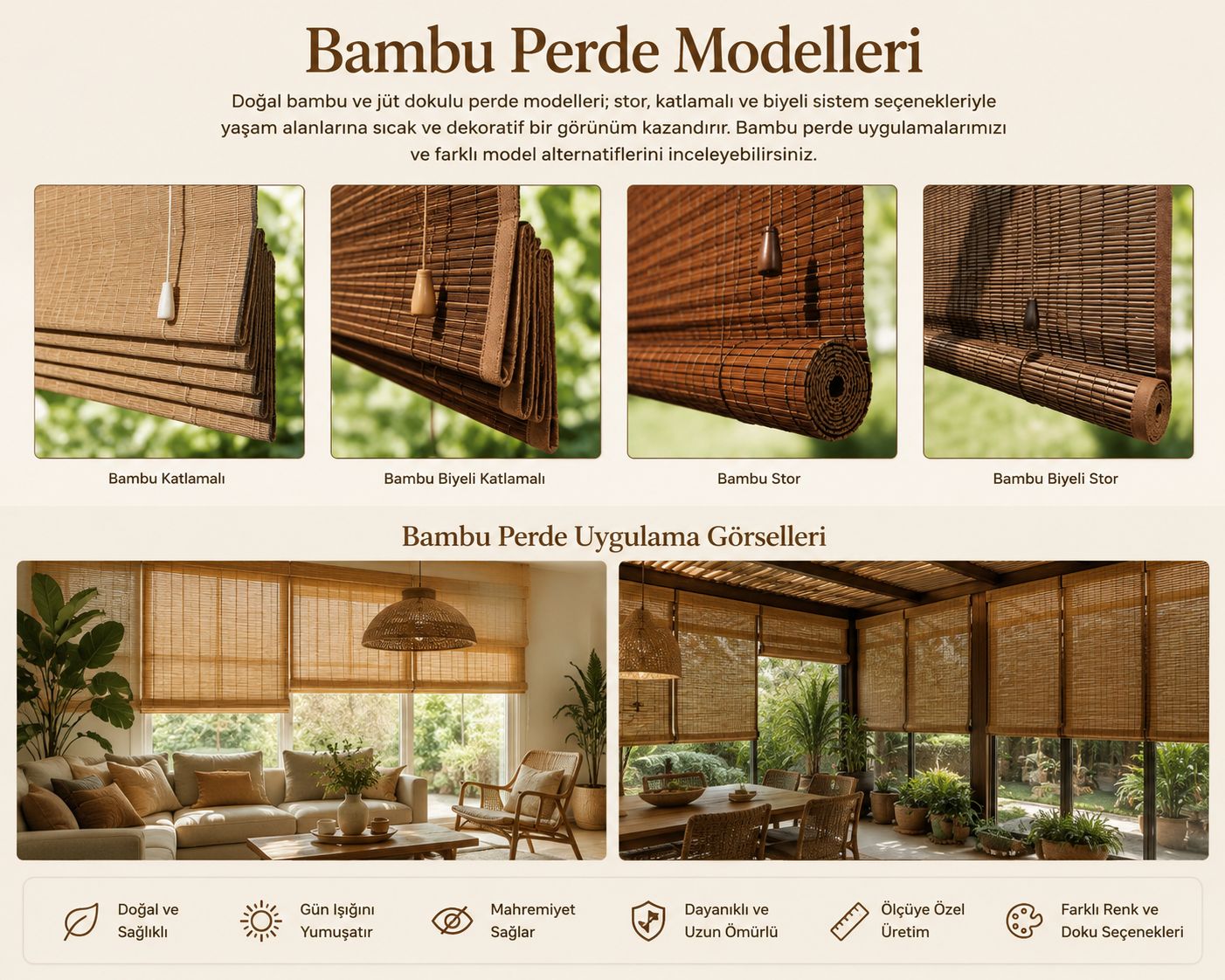Bamboo Blinds gallery image 1