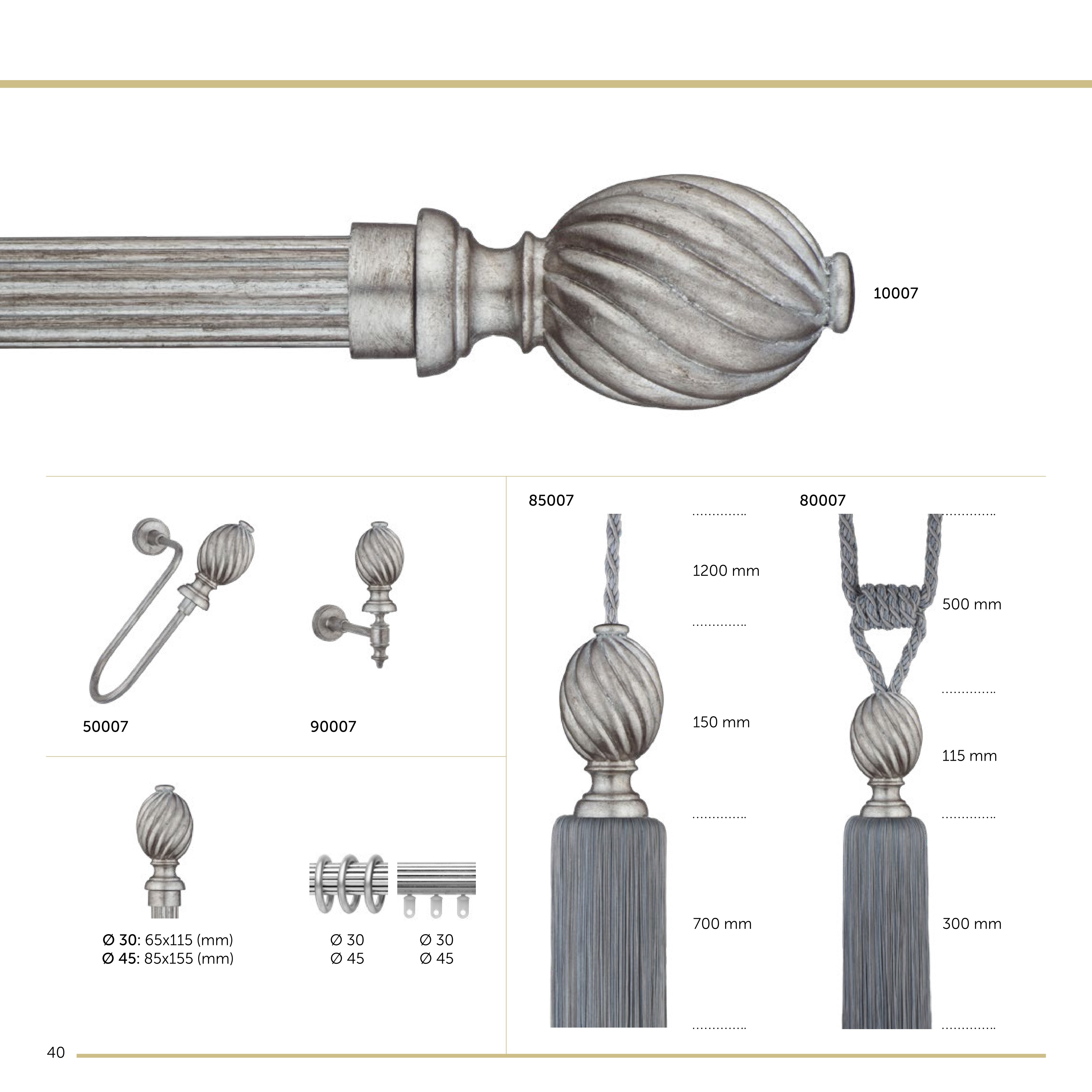 Decorative Curtain Poles gallery image 94