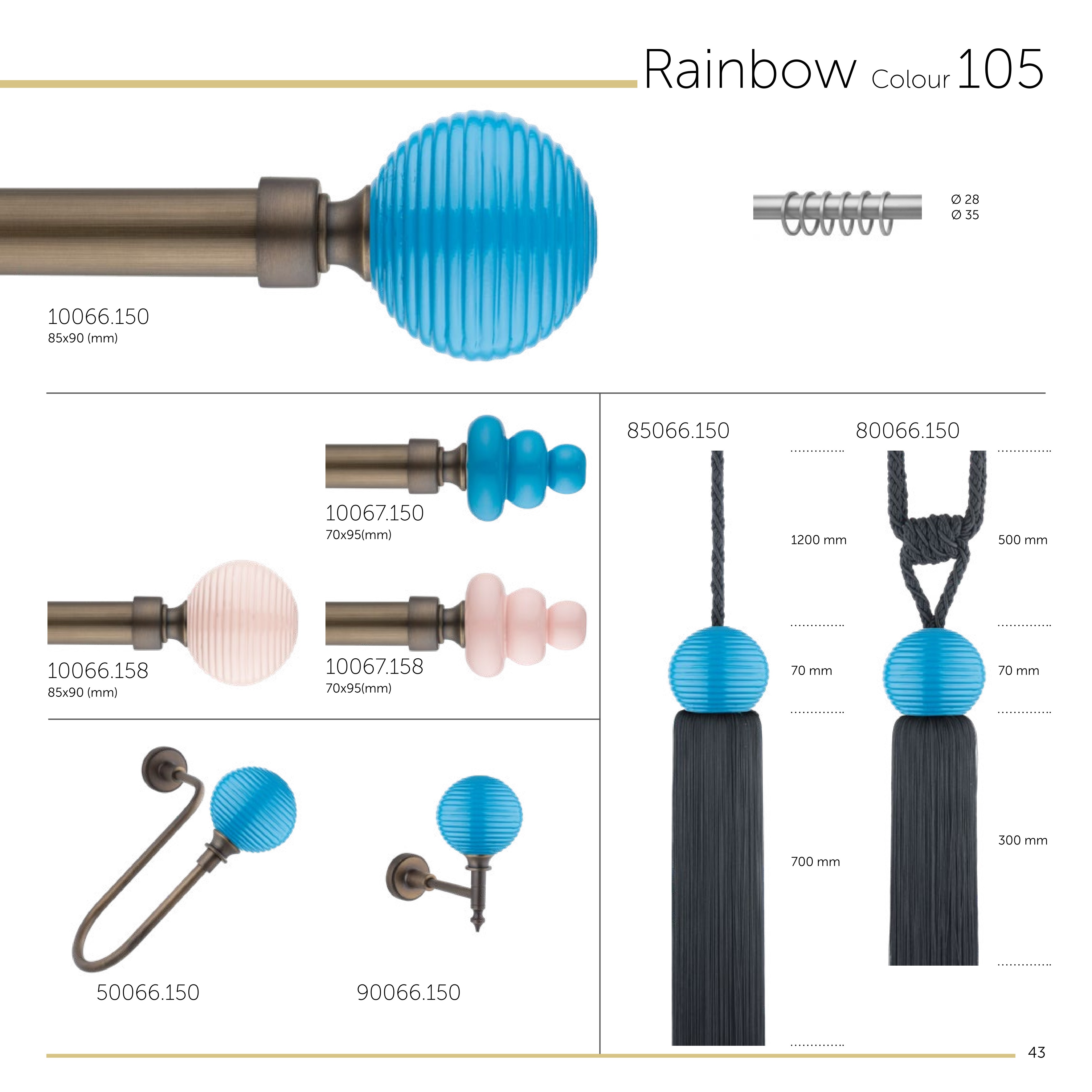 Decorative Curtain Poles gallery image 32