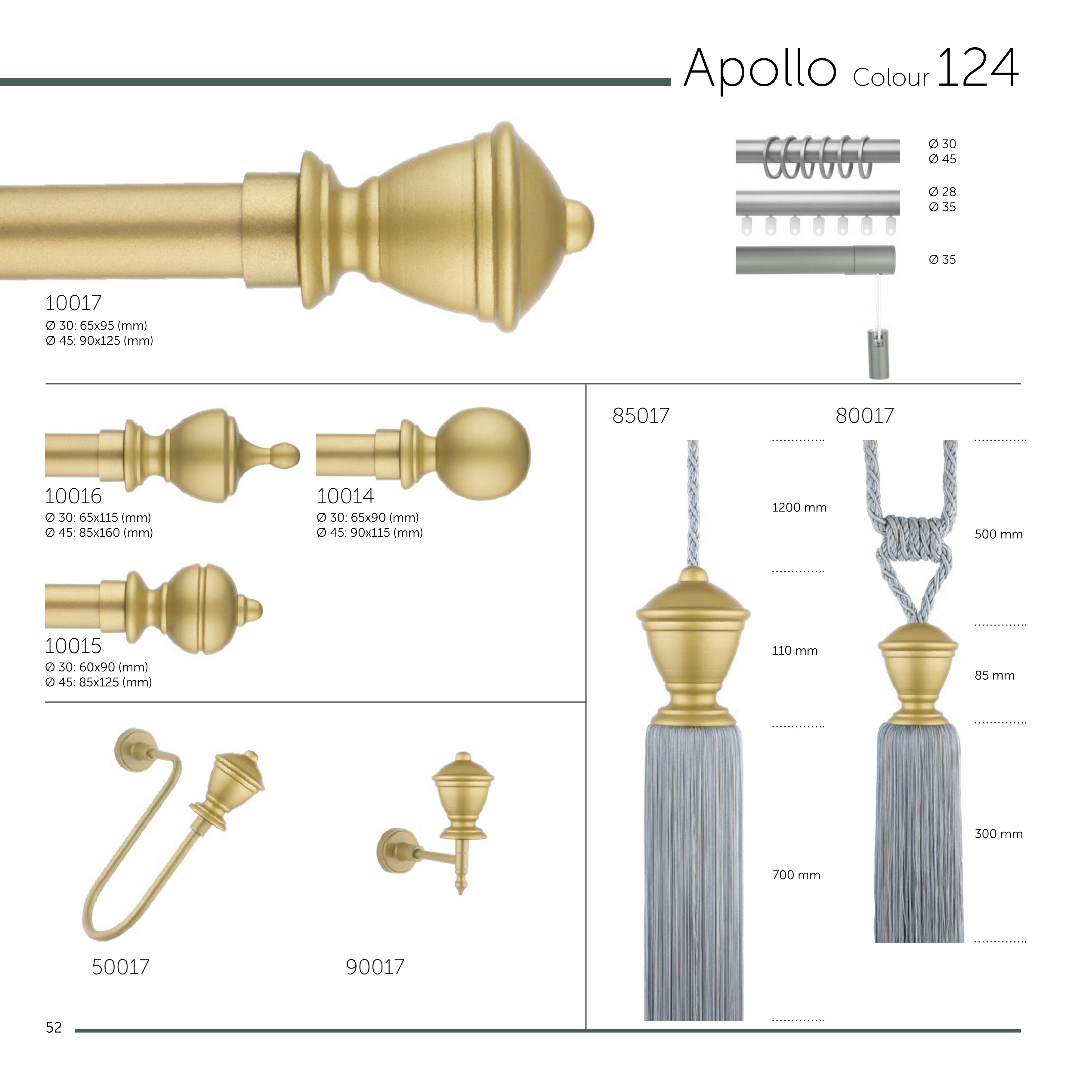 Decorative Curtain Poles gallery image 70