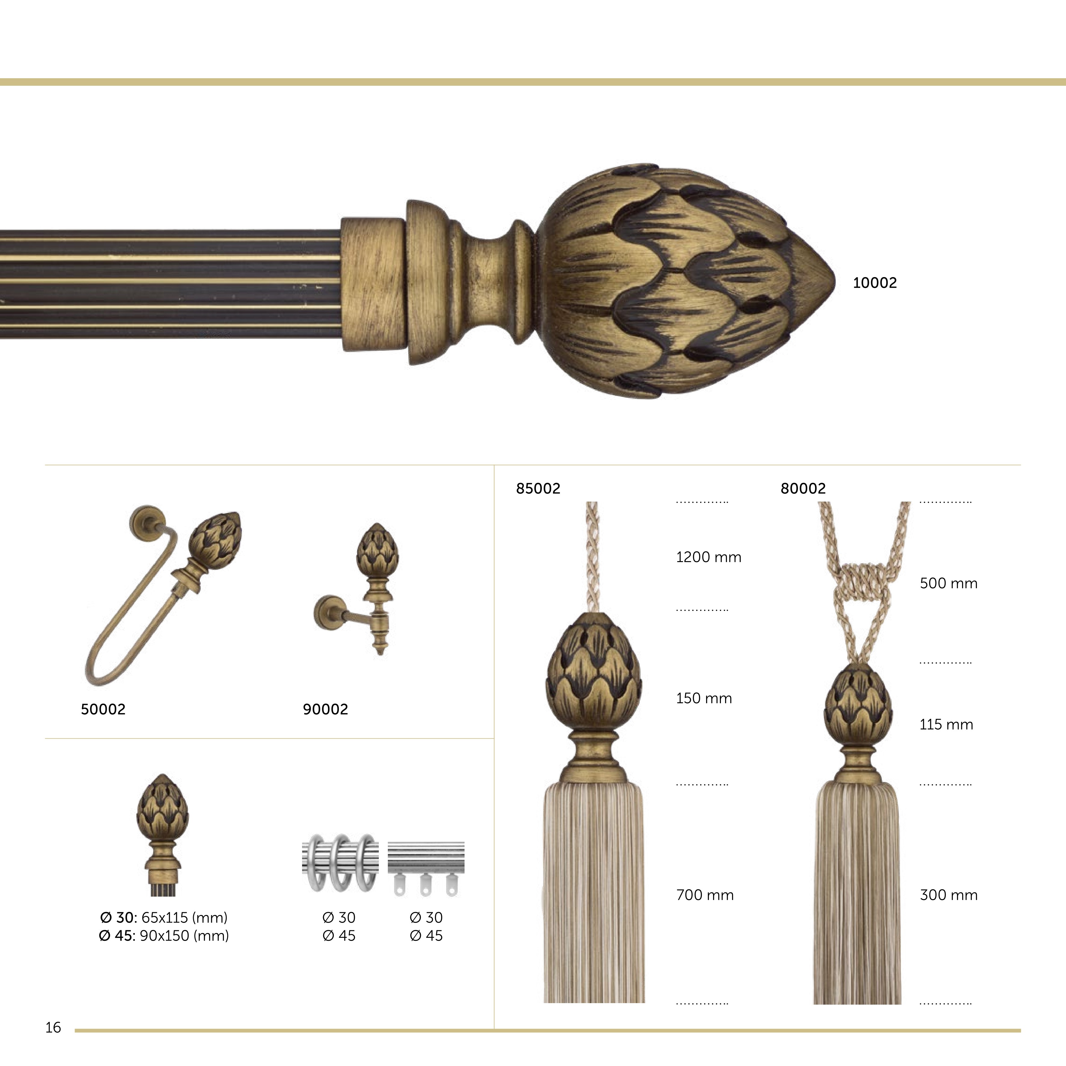 Decorative Curtain Poles gallery image 111