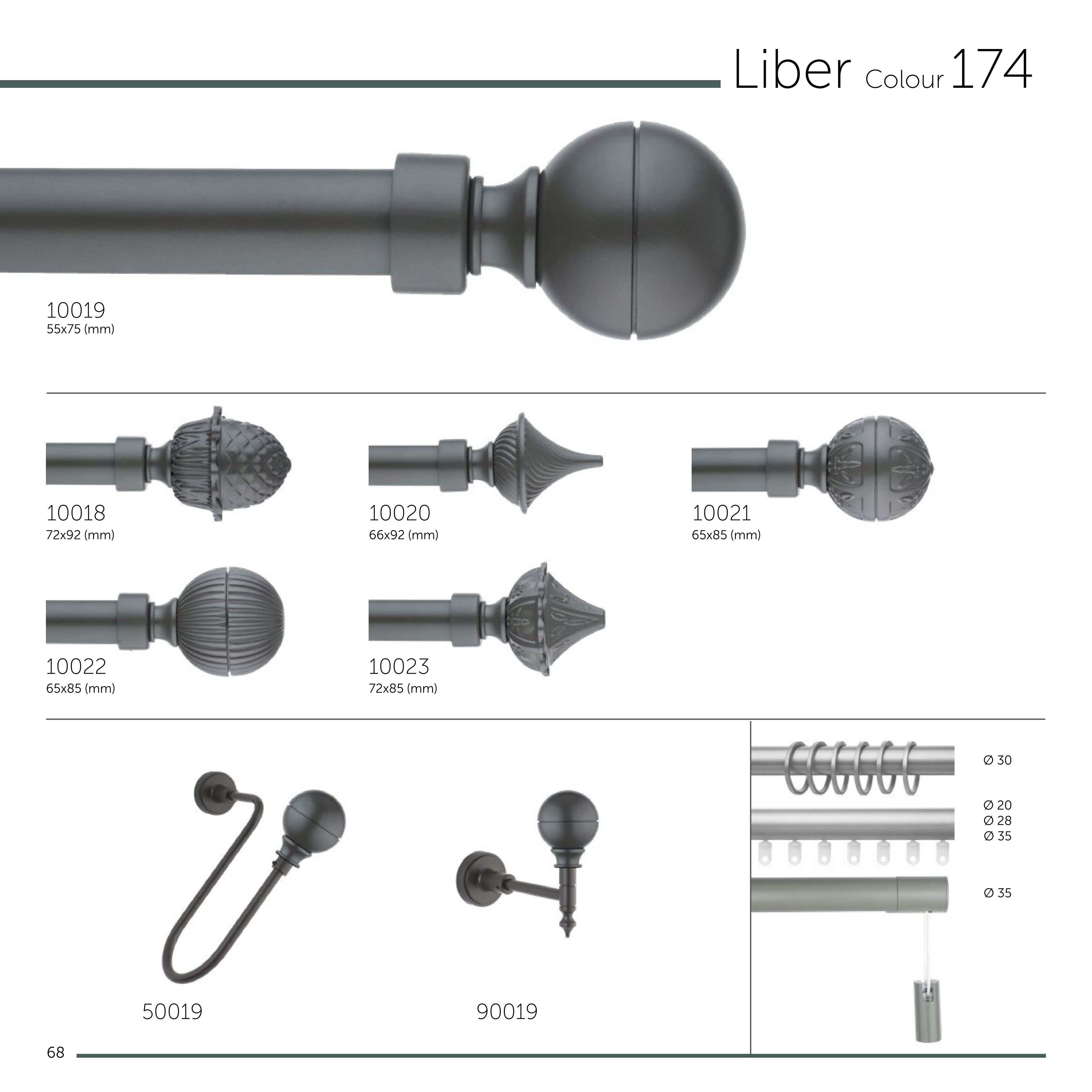Decorative Curtain Poles gallery image 82