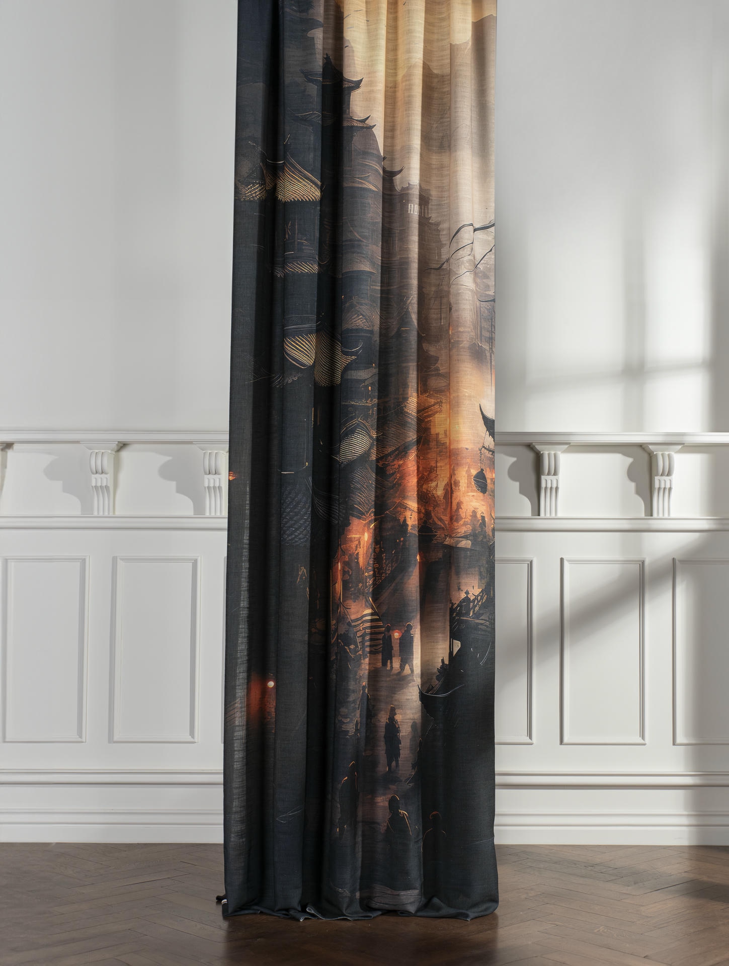 Printed Decorative Curtains gallery image 22