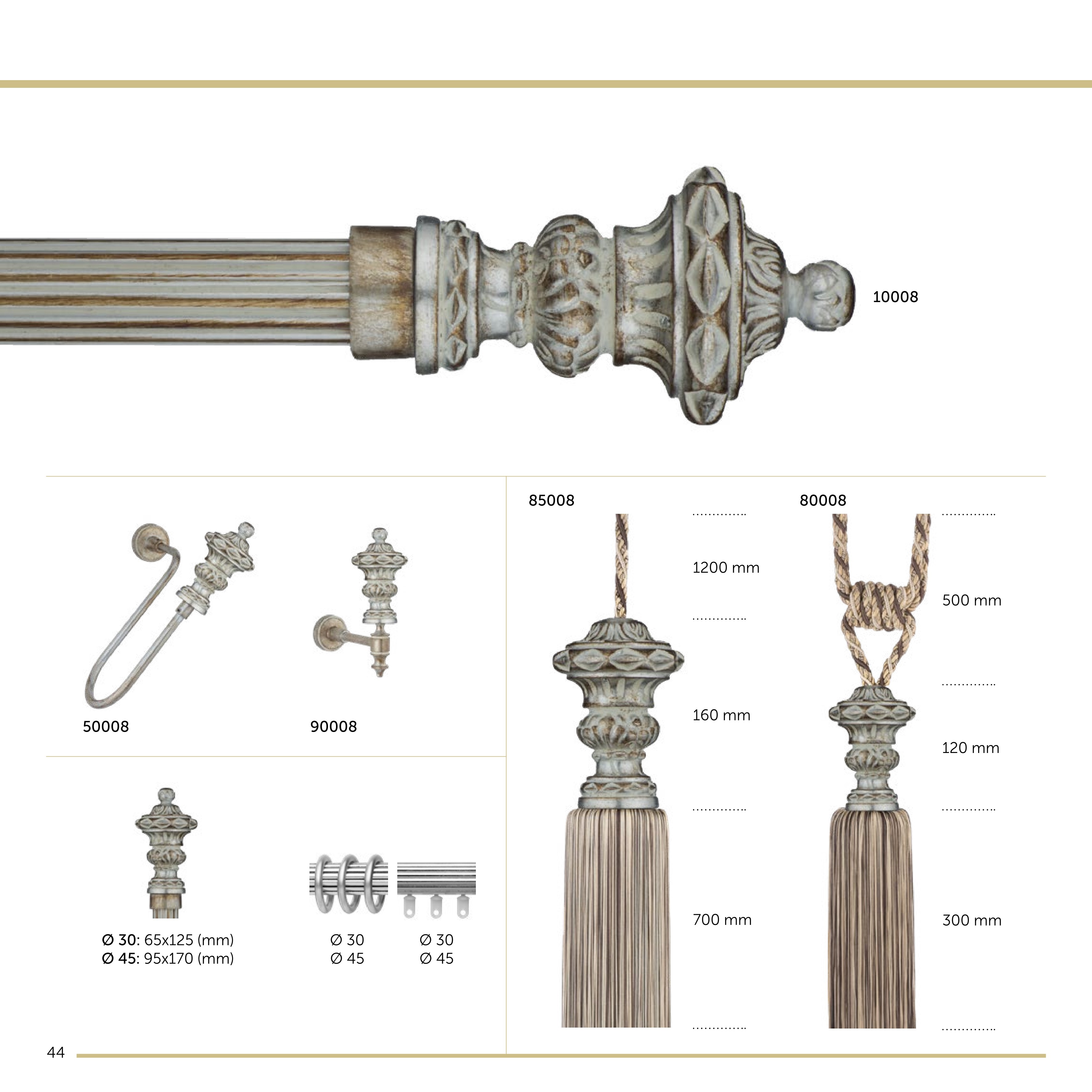 Decorative Curtain Poles gallery image 99