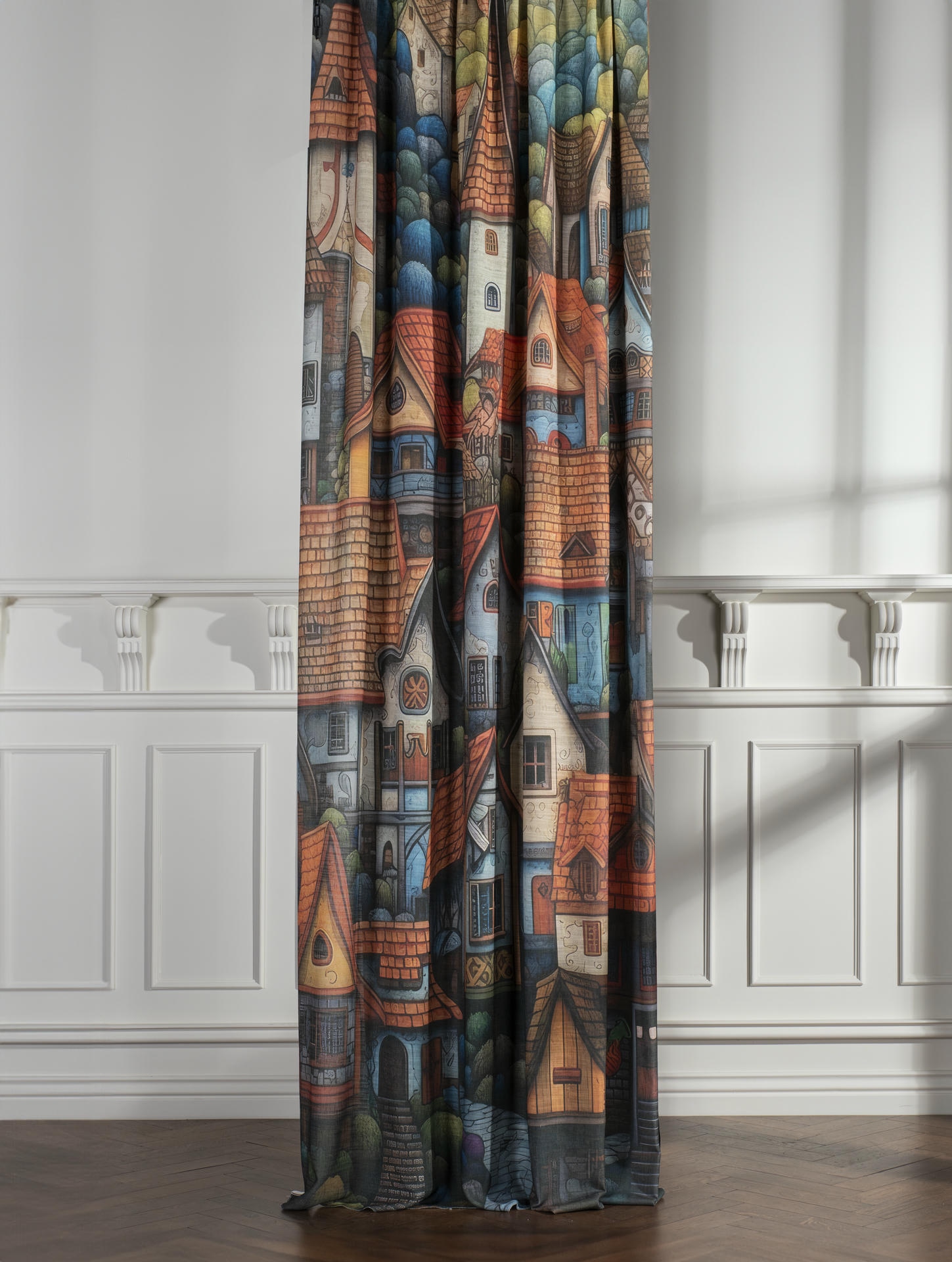 Printed Decorative Curtains gallery image 55