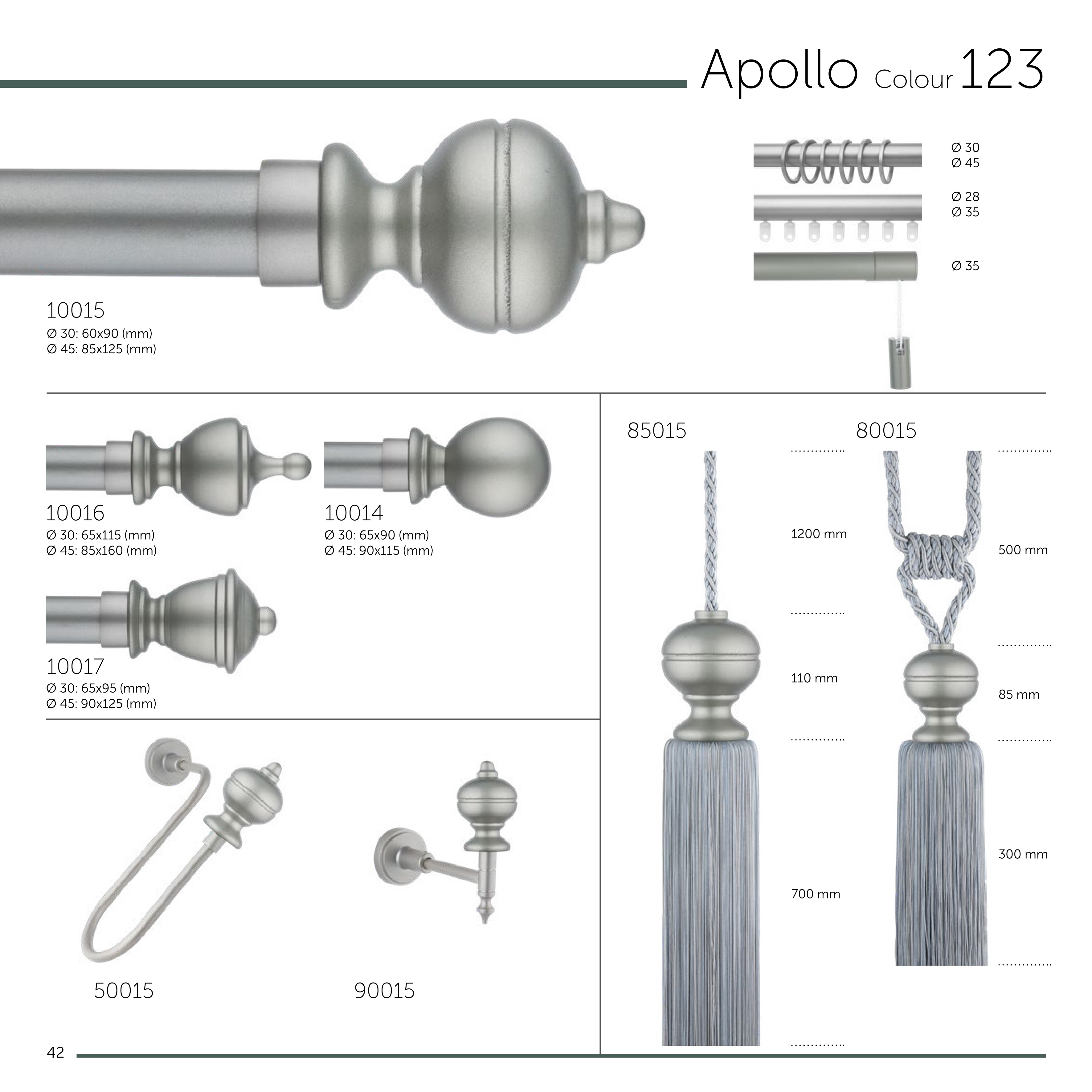 Decorative Curtain Poles gallery image 62