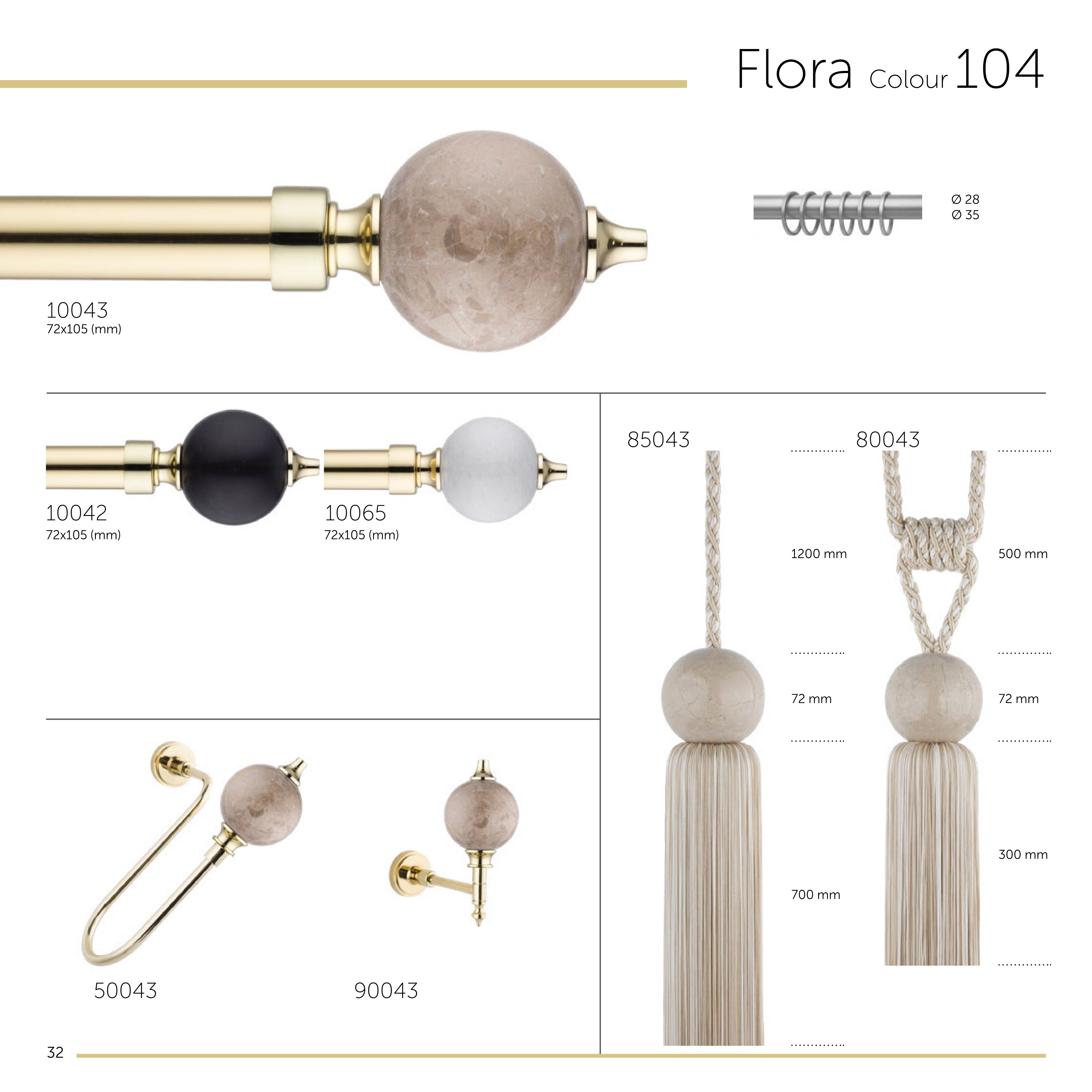 Decorative Curtain Poles gallery image 27