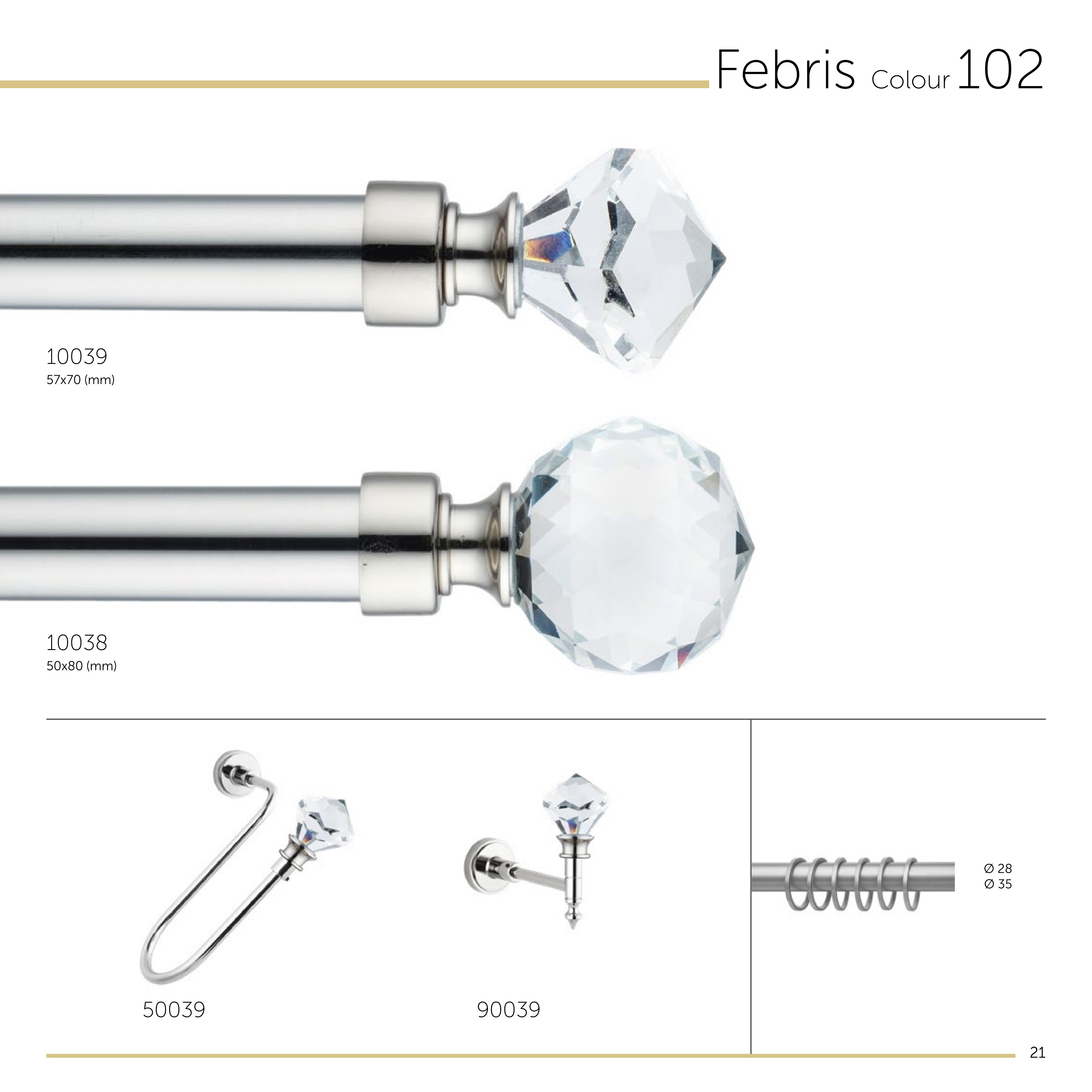 Decorative Curtain Poles gallery image 26