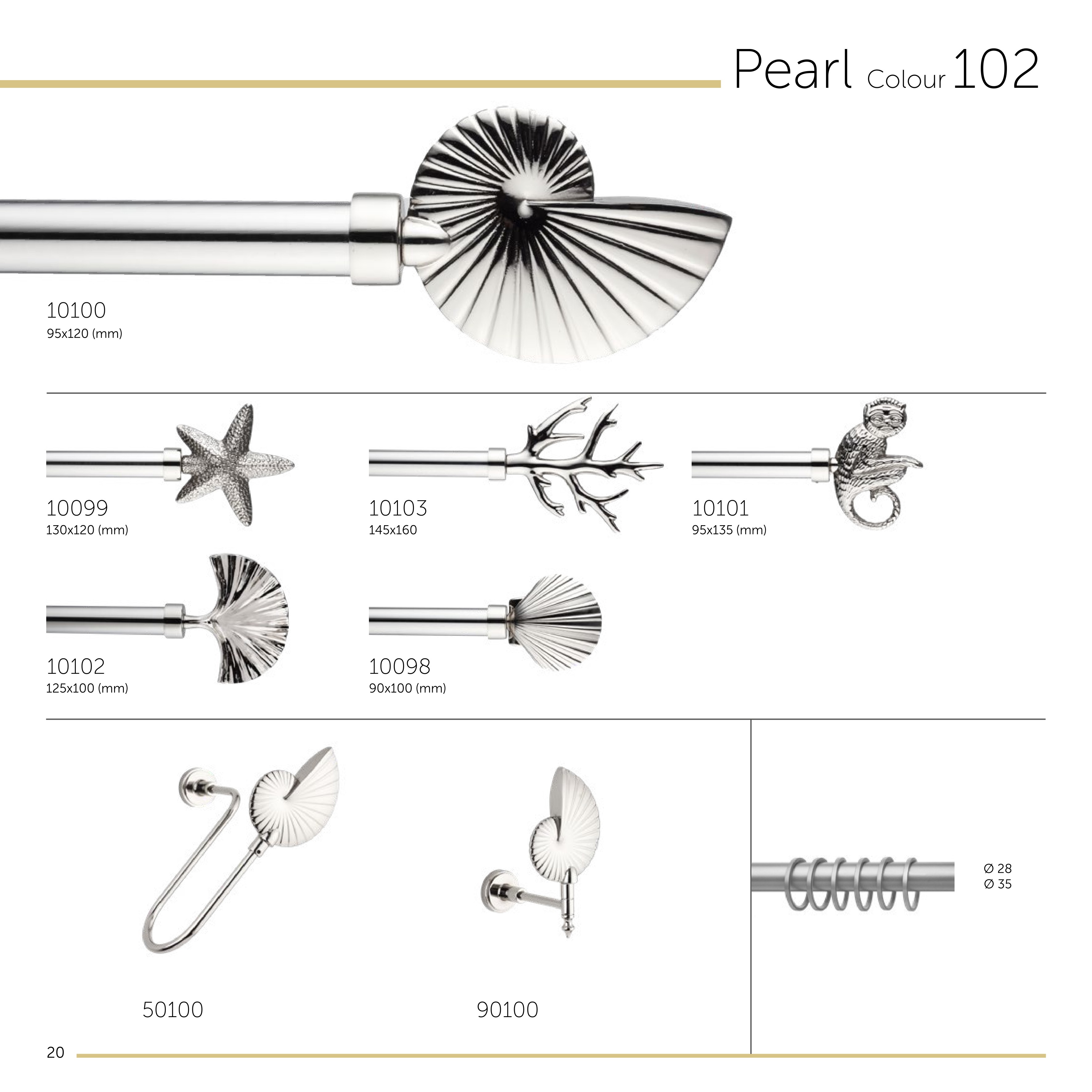 Decorative Curtain Poles gallery image 22