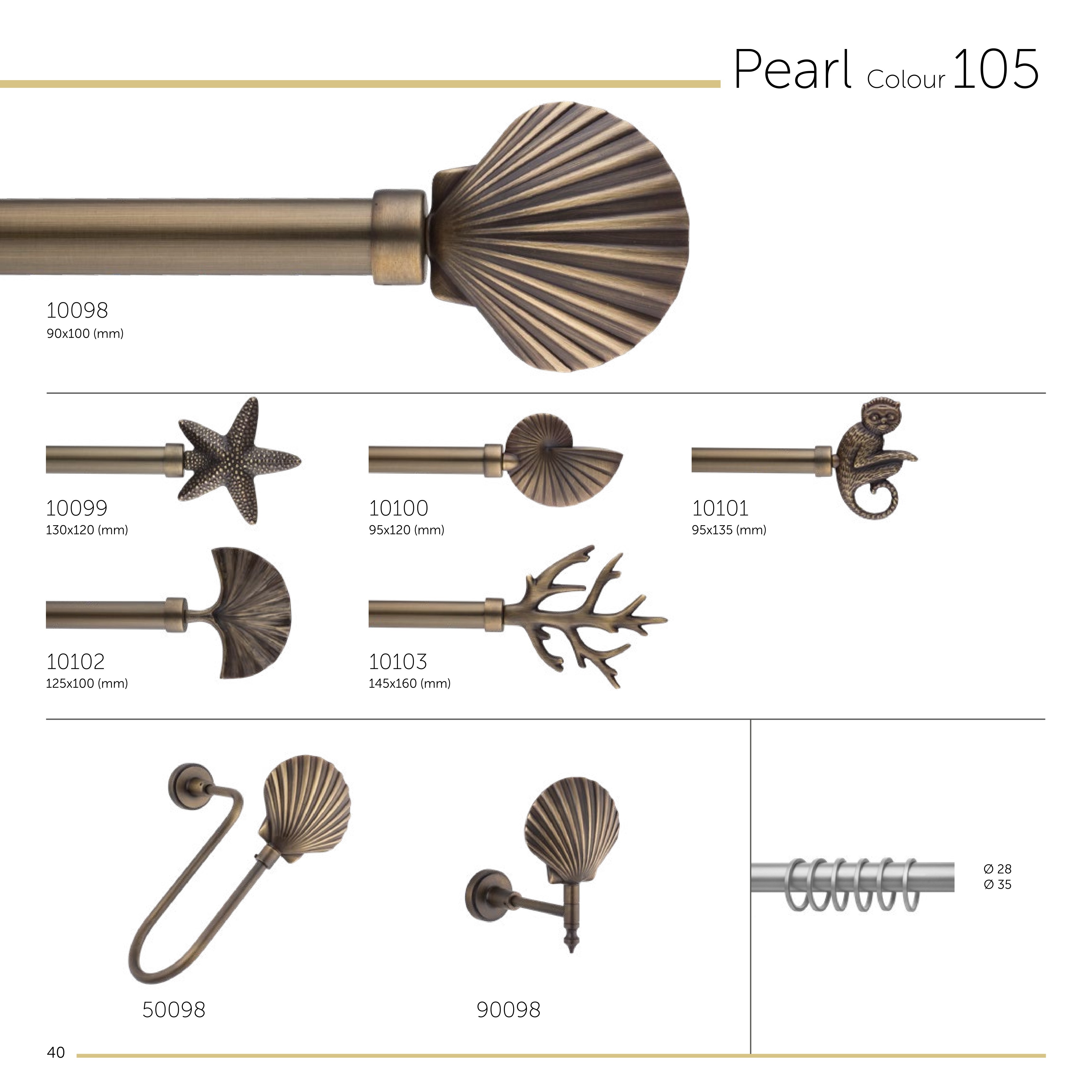 Decorative Curtain Poles gallery image 20