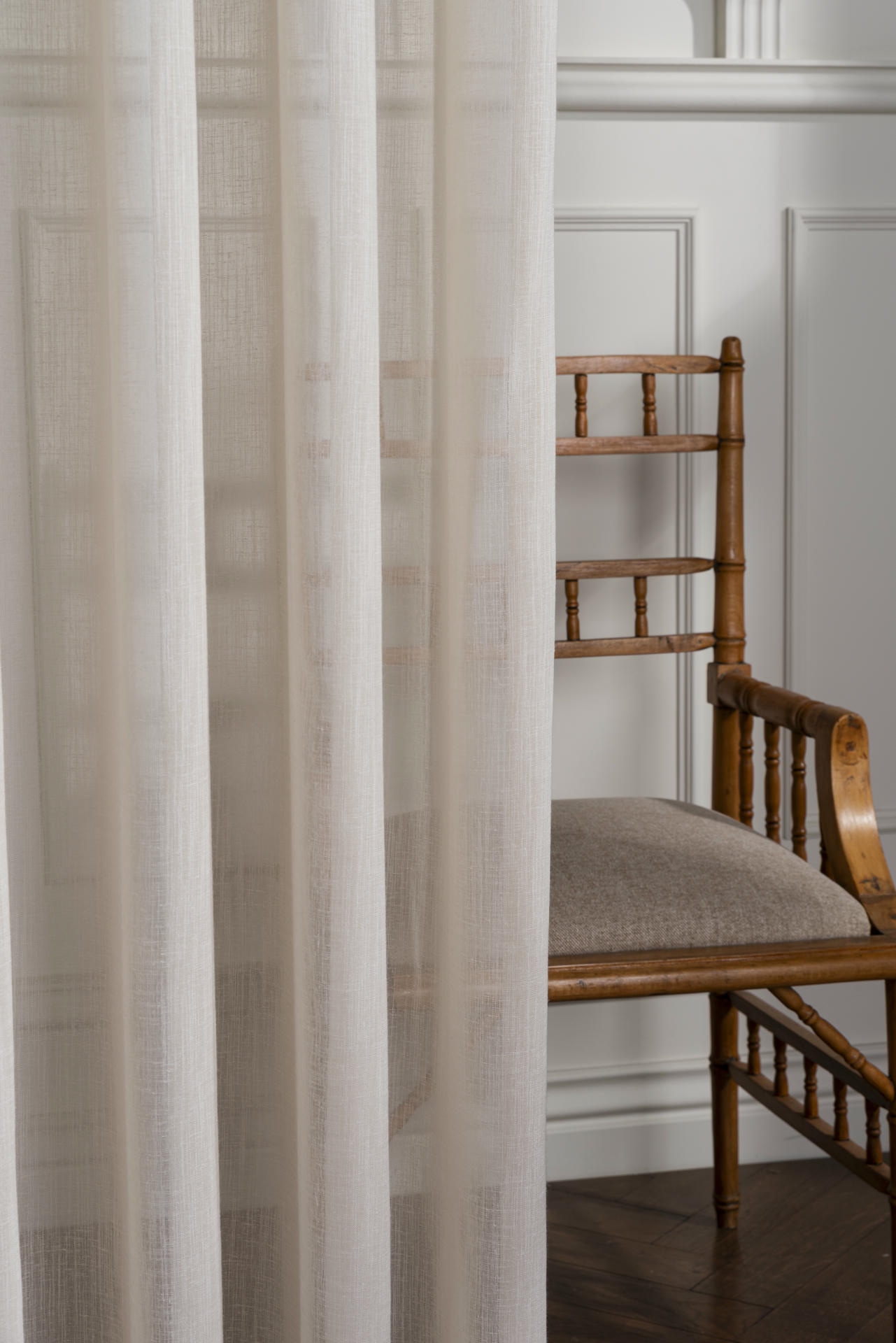 Linen Sheer Curtains gallery image 9
