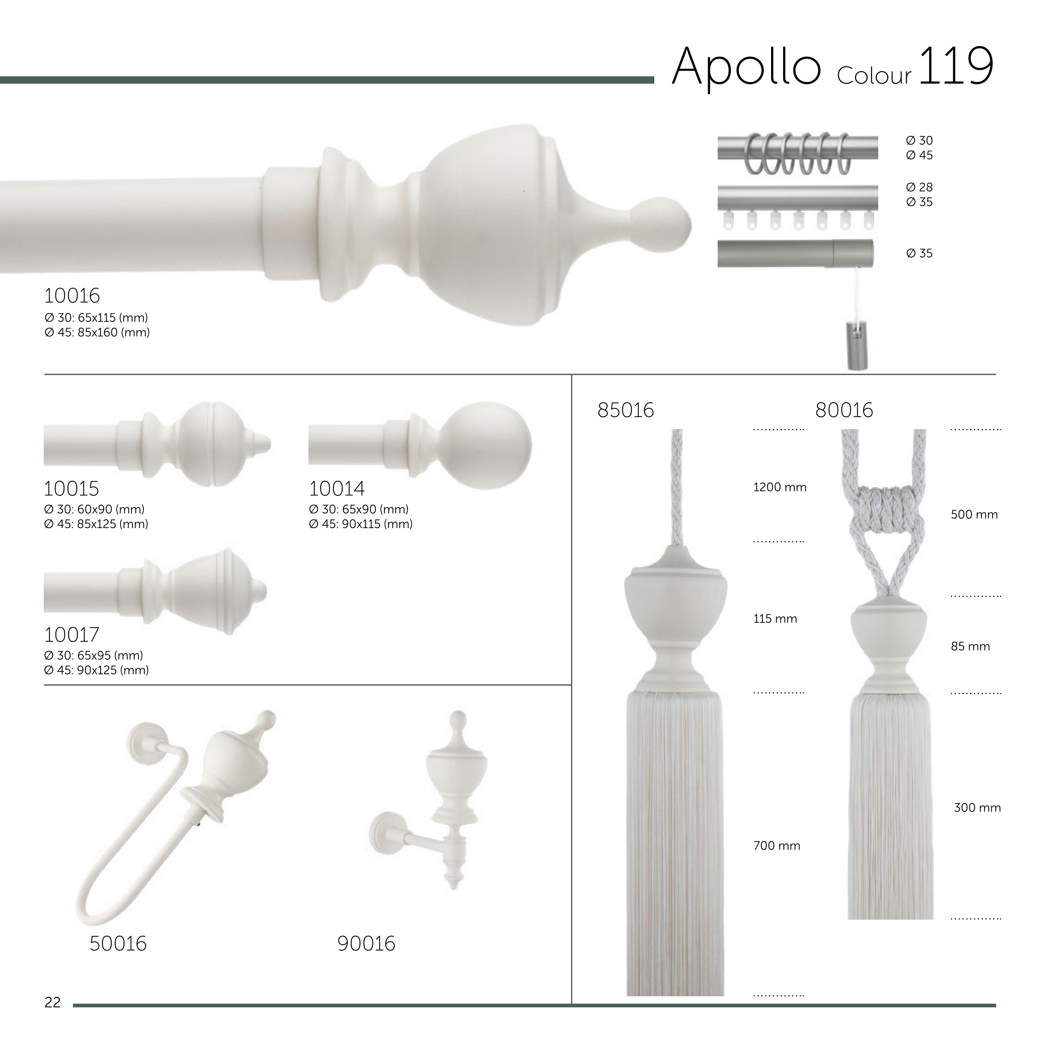 Decorative Curtain Poles gallery image 46