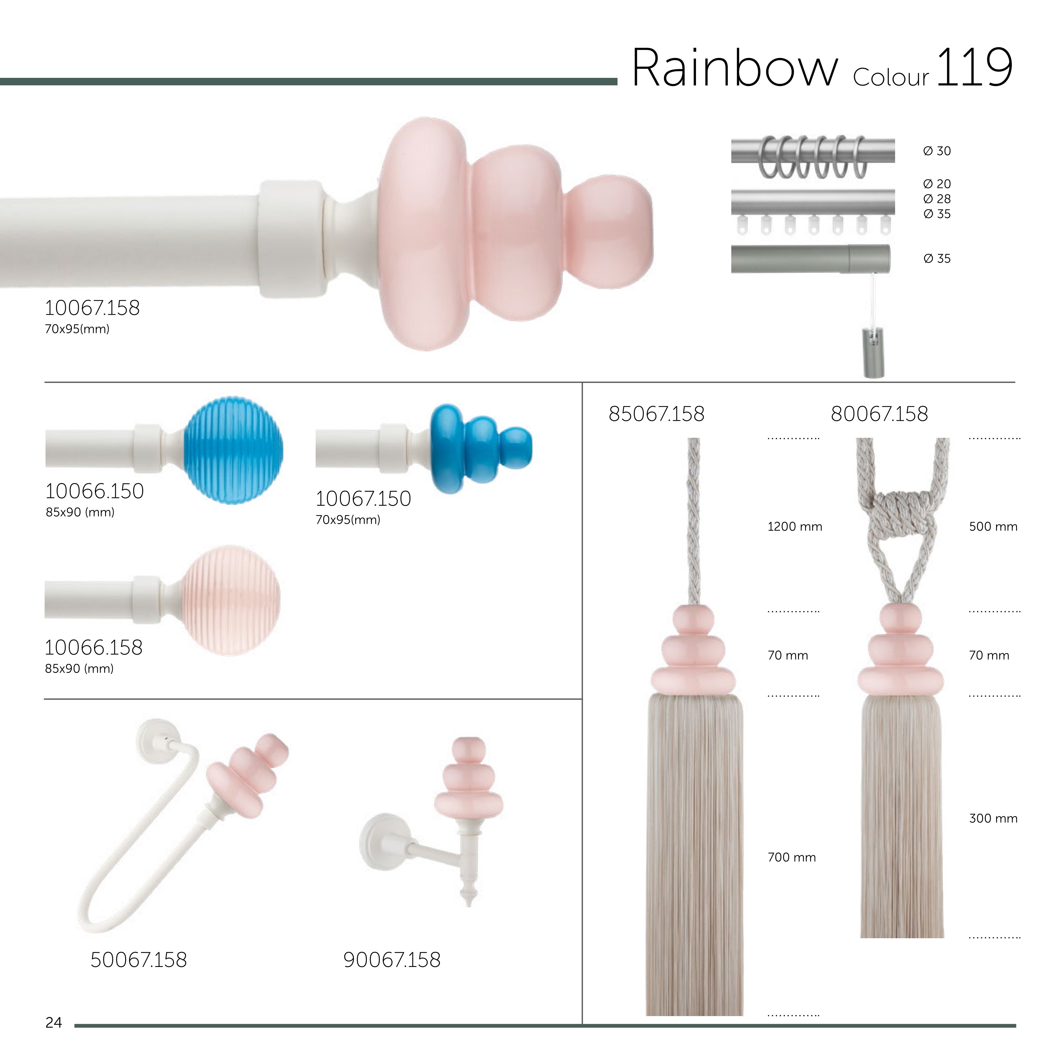Decorative Curtain Poles gallery image 48