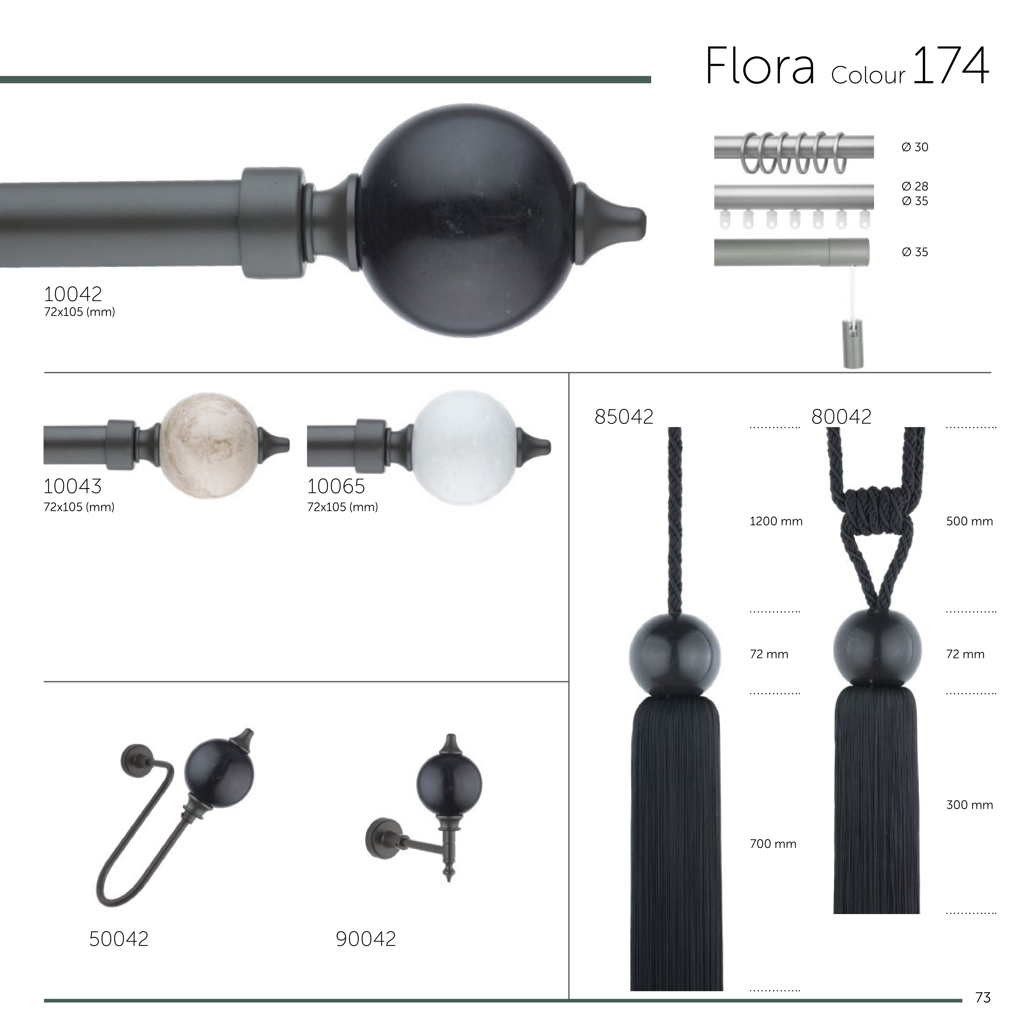Decorative Curtain Poles gallery image 87
