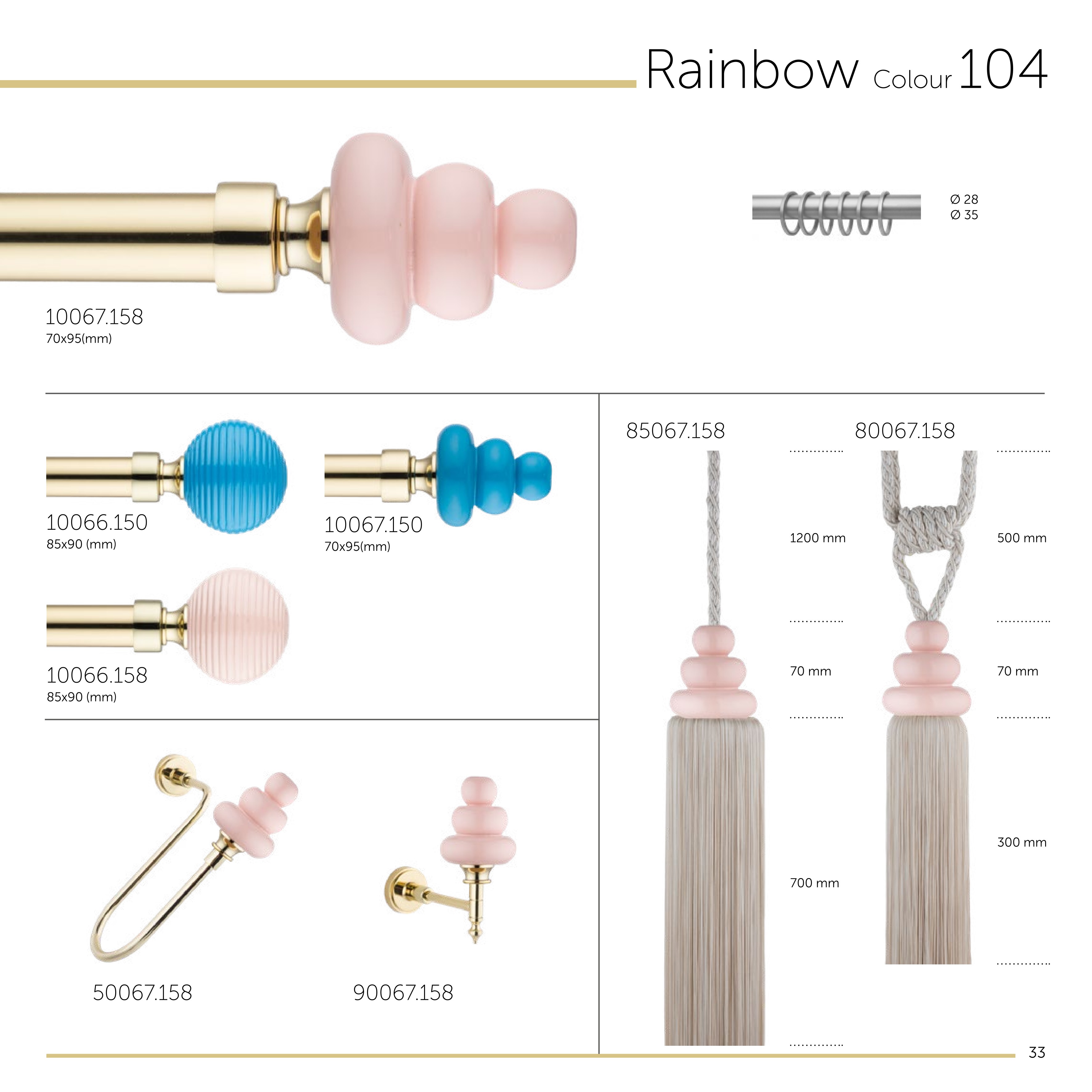 Decorative Curtain Poles gallery image 11