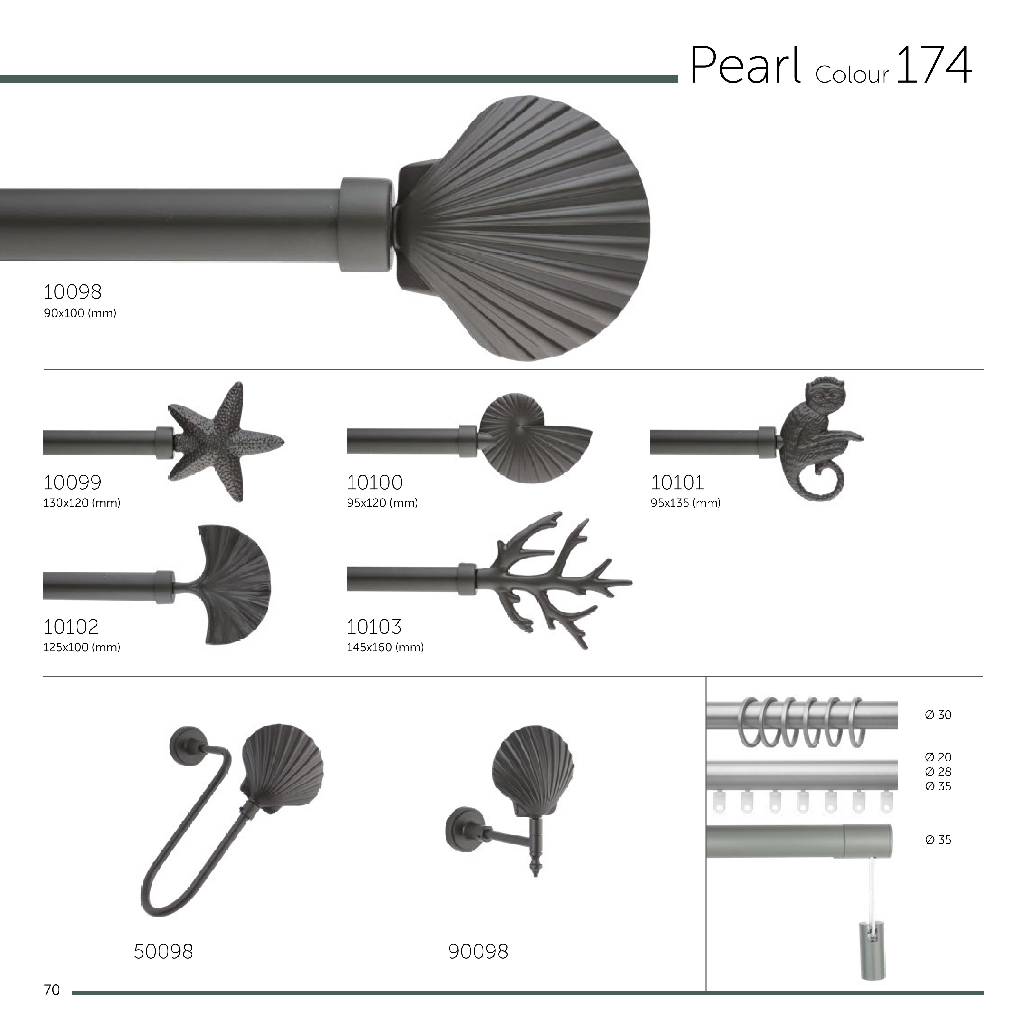 Decorative Curtain Poles gallery image 84