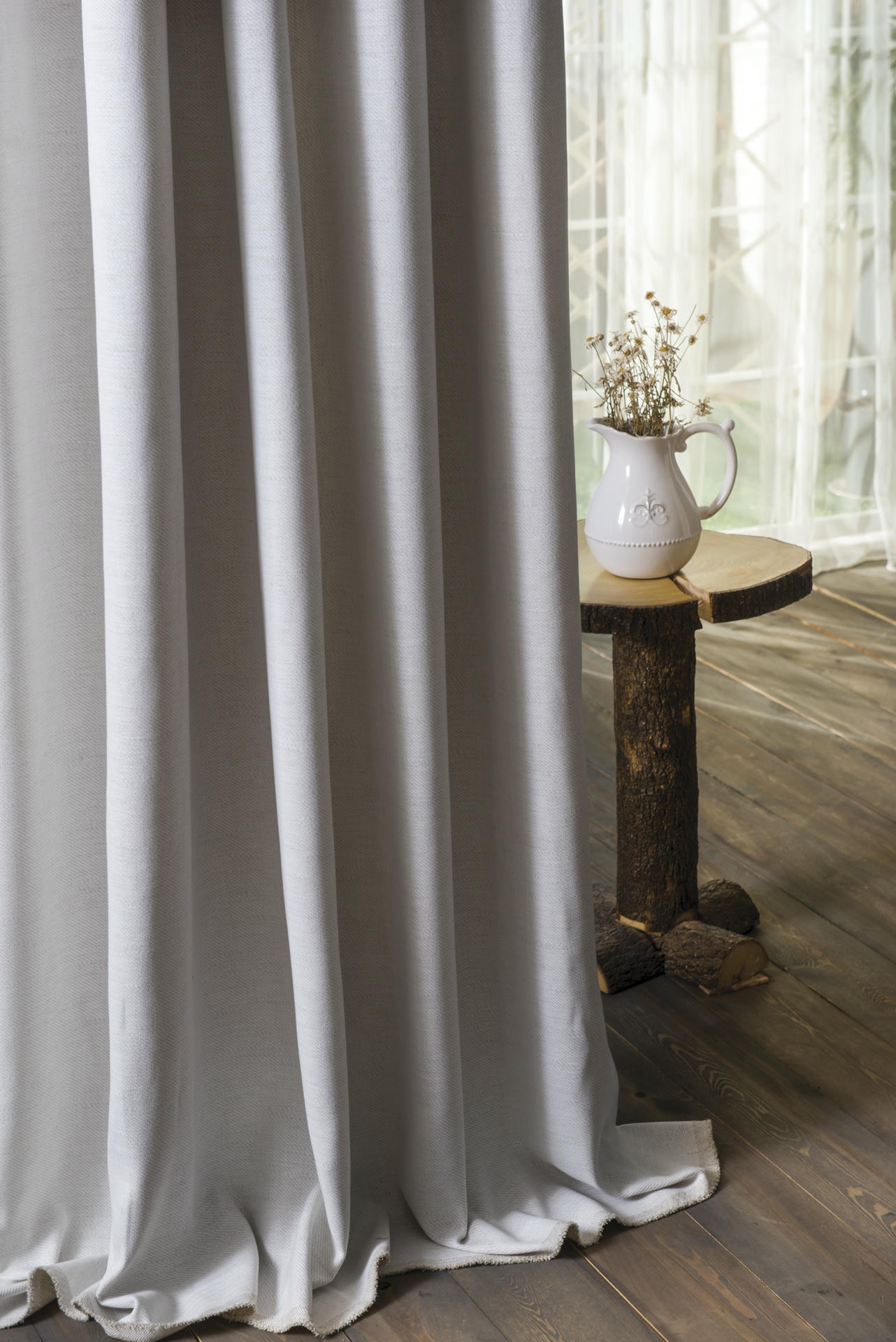 Linen Decorative Curtains gallery image 39