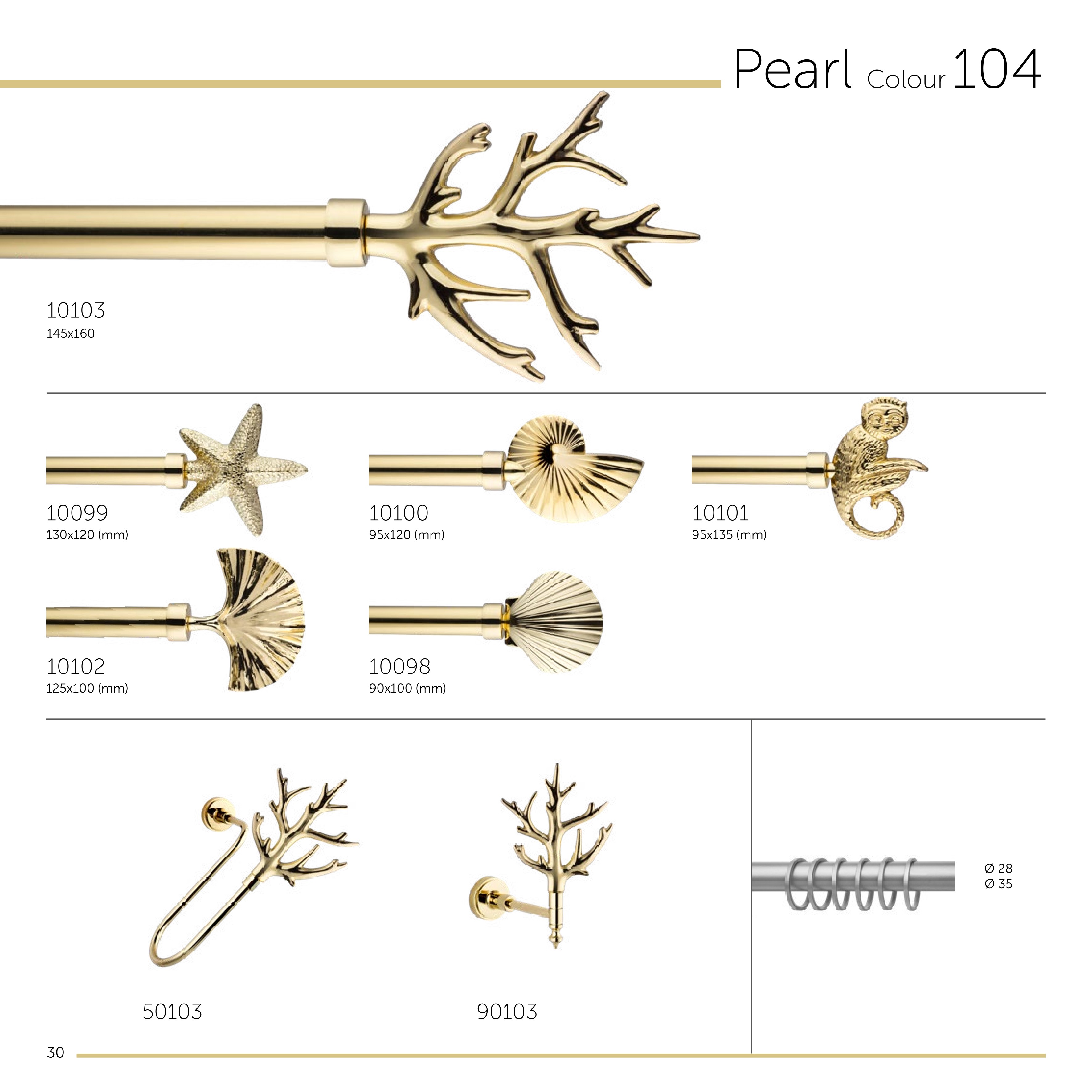Decorative Curtain Poles gallery image 19