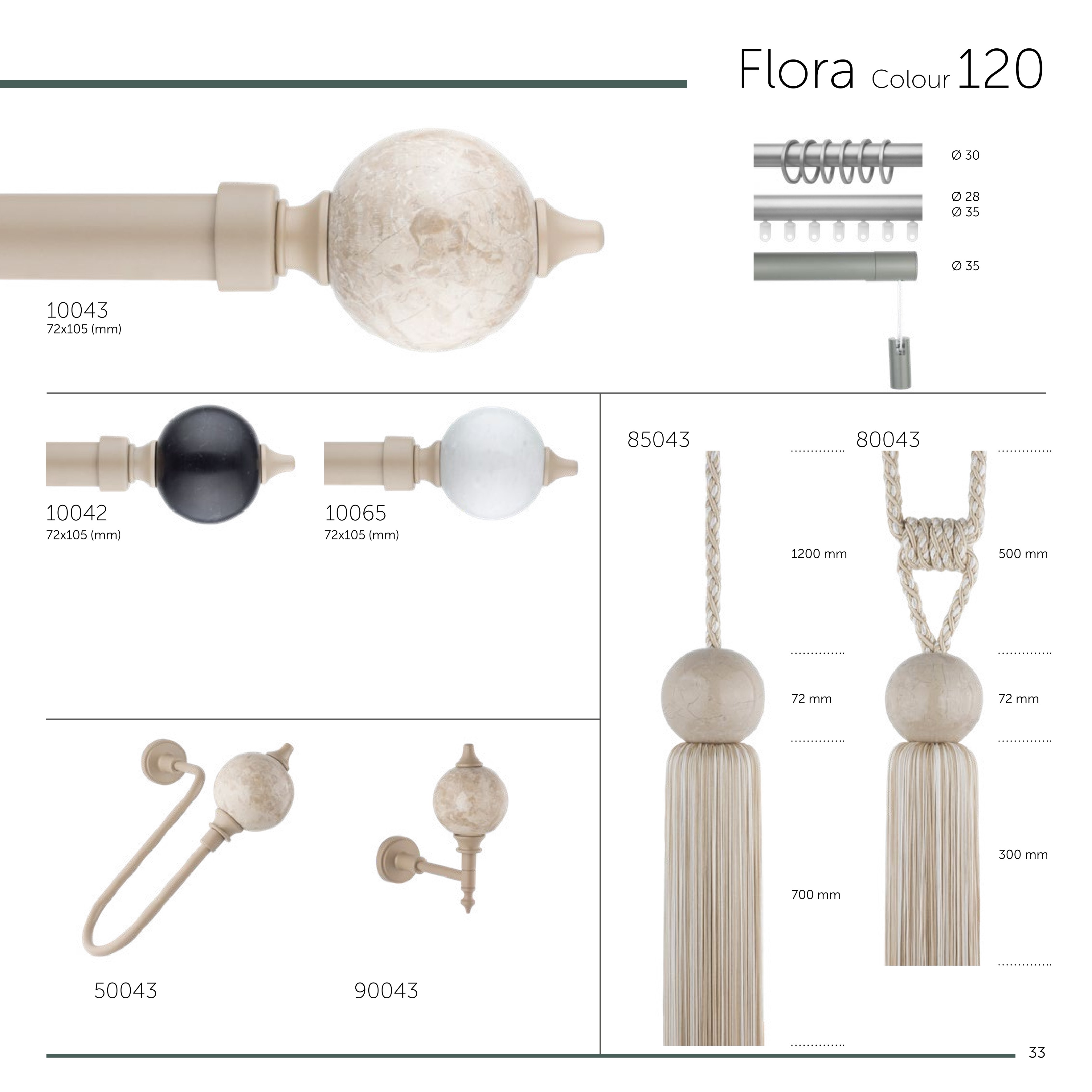 Decorative Curtain Poles gallery image 55