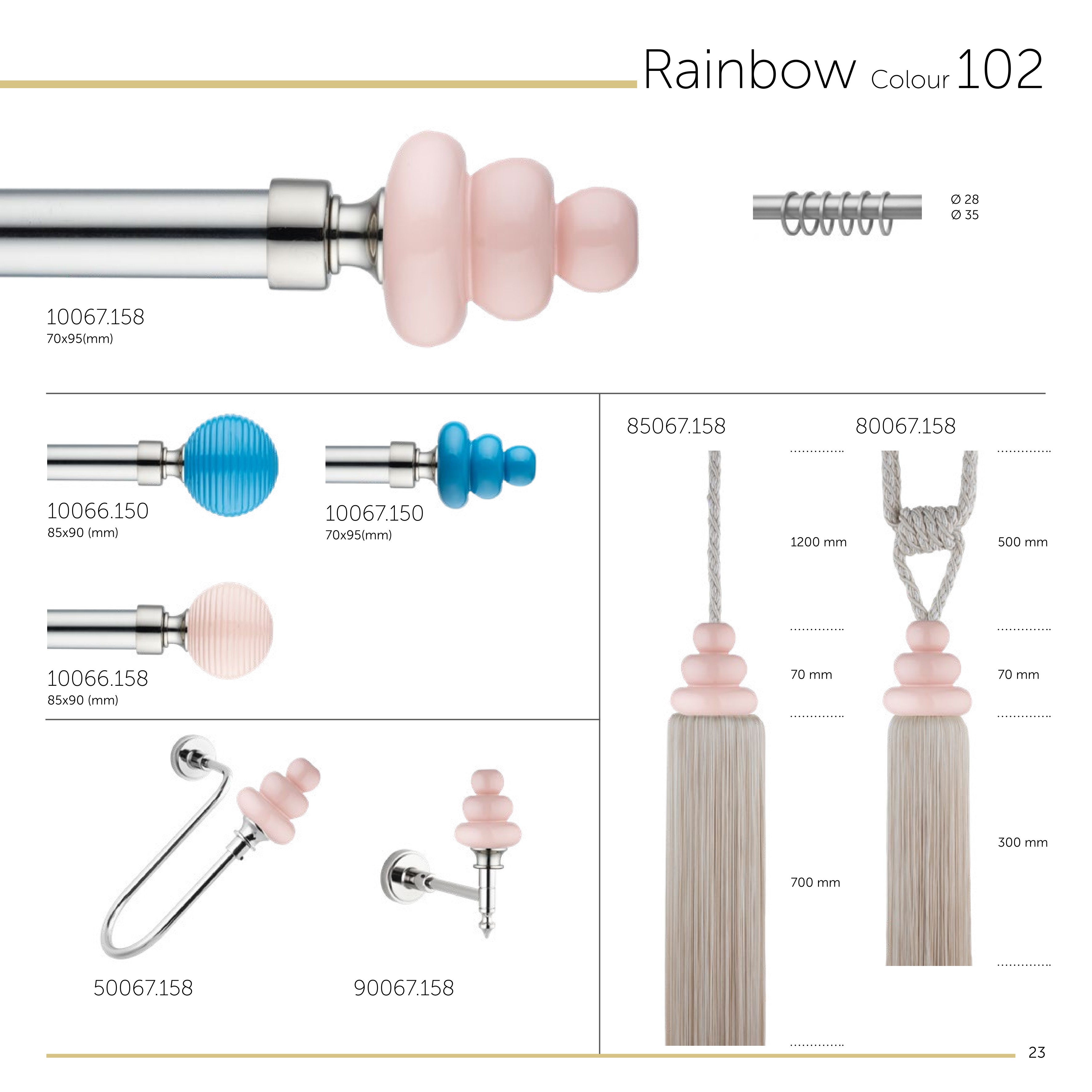Decorative Curtain Poles gallery image 14